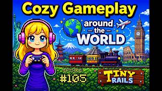 Tiny Rails Gameplay No Commentary 🚂 Cozy Train Journey | Episode 105 screenshot 2