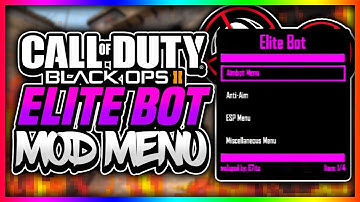 [BO2/1.19/SPRX] Elite Bot *NEW FREE* Pre-Game + Non-Host Mod Menu Showcase + DOWNLOAD!