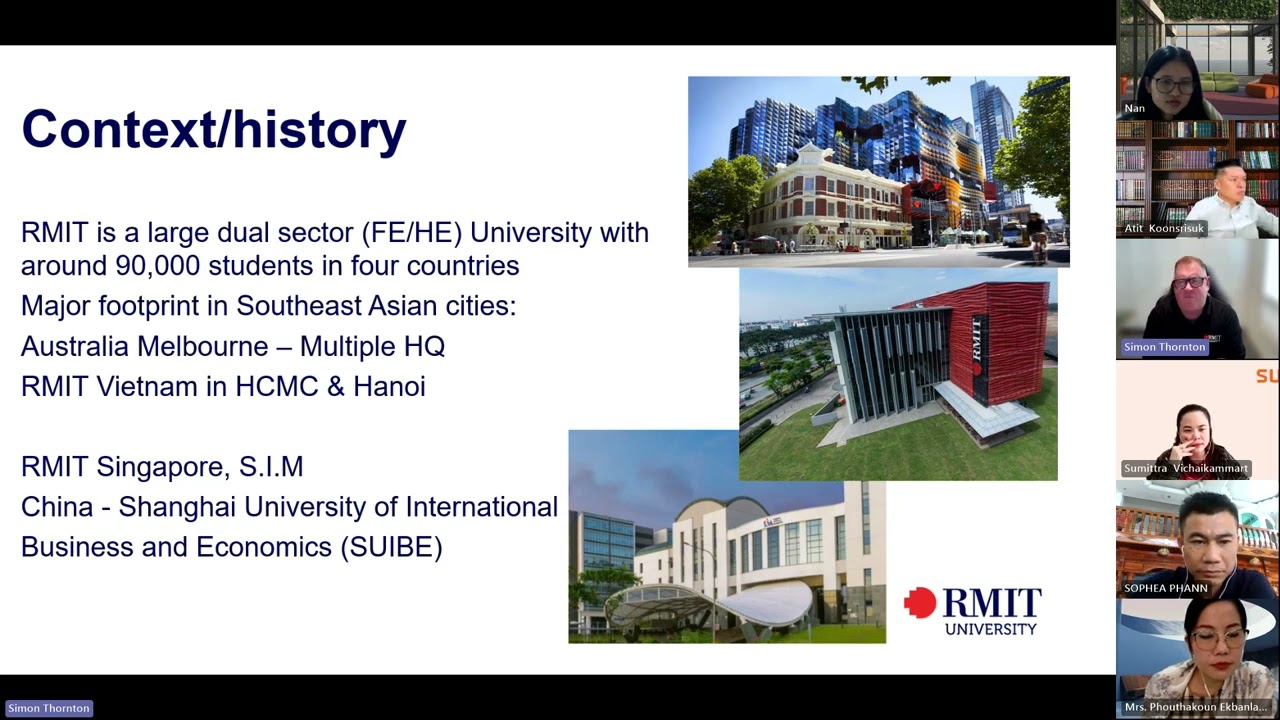 Issues and Trends in the Provision of Cooperative Education -  Dr  Simon Thornton