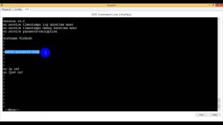 How to Remove Telnet Password on CISCO Router
