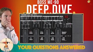 ME 90 Deep Dive: vs GX 100; gap-less? true-bypass? how to change the fx order & much more...