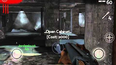 CoD:WaW zombies iPhone getting flamethrower easy.