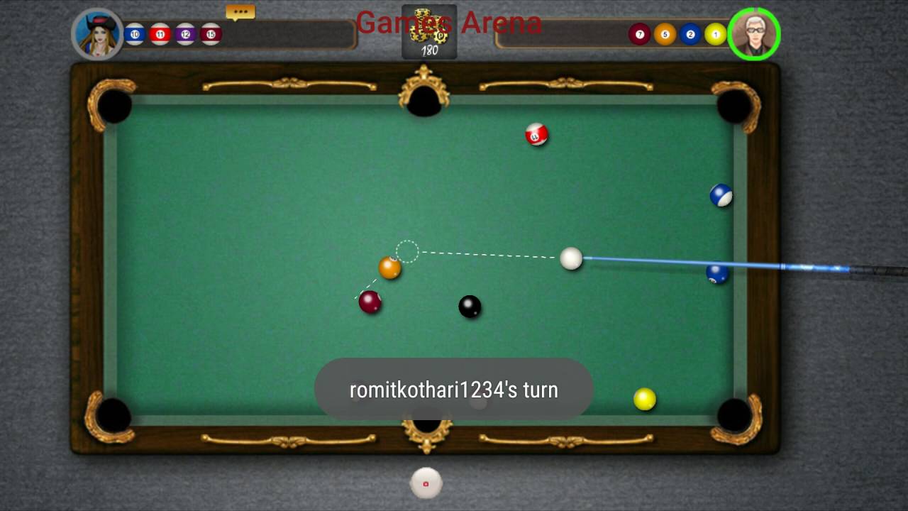 Pool Billiards Pro / Gameplay ♧ (1080p60) YouTube