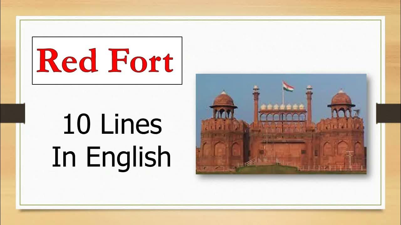 10-lines-on-red-fort-red-fort-essay-in-english-10-lines-youtube