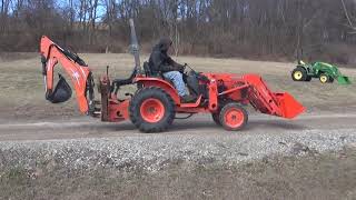 2011 KUBOTA B2630 4X4 TRACTOR LOADER BACKHOE