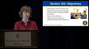 Section GG: Functional Abilities and Goals and Associated New Quality Measures