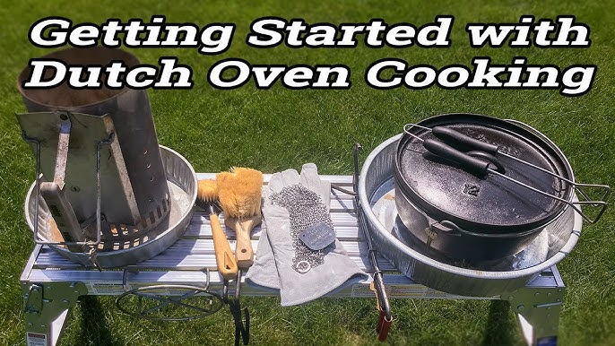 Camp Chef 9.3 Quart Deluxe 12 Inch Dutch Oven- Cast Iron