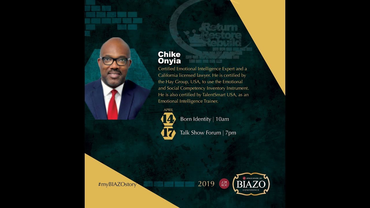 jsdc taiwan BIAZO 2019 Born Identity Service - Mr Chike Onyia