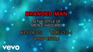 Merle Haggard - Branded Man (Karaoke)