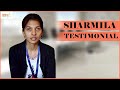 Sharmila Testimonial
