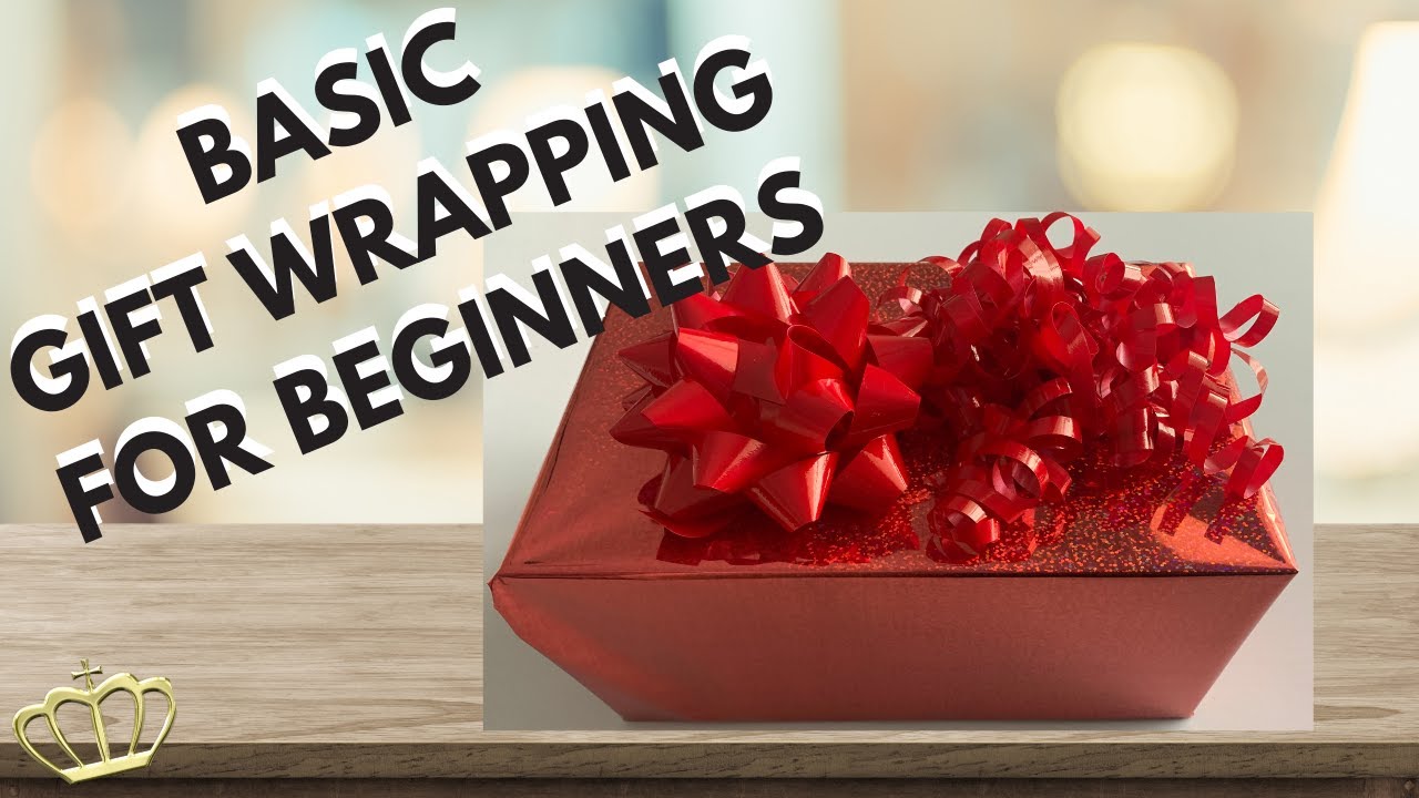 How to Wrap a Gift  Easy Gift Wrapping for Beginners Using Double