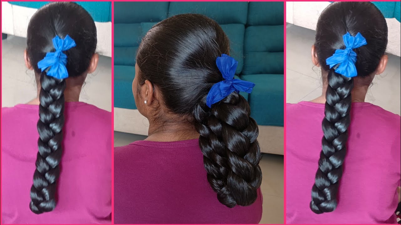 Half French Braid Ponytail | Sweet Passions