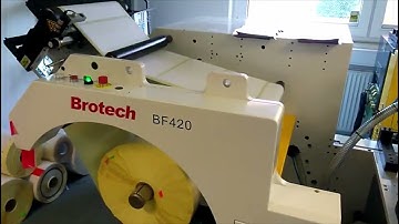 Brotech BF420 Booklet  Label Converting System