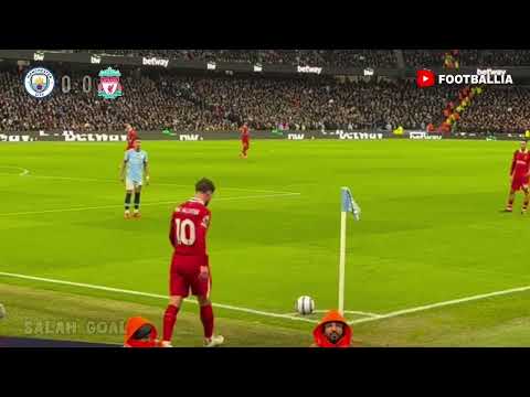 Liverpool vs Manchester City 2-0 | Mo Salah Goal & Goals