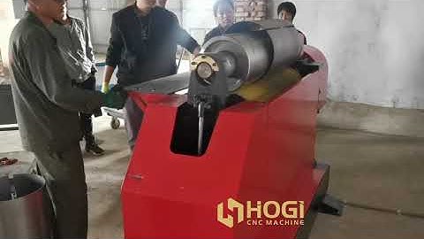 Hydraulic two roller rolling machine Model can be customized，high efficiency,Easy to operate