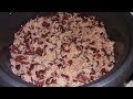 Kitchen talk #5 ( Rice Cooker Rice and Peas)