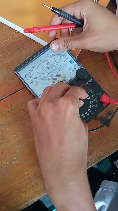 Cara melakukan praktek kalibrasi Nol multimeter