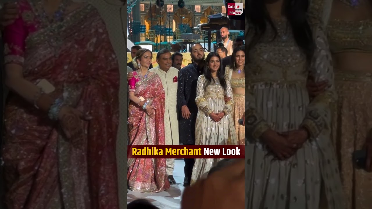 Radhika Merchant New Look Viral After Marriage 