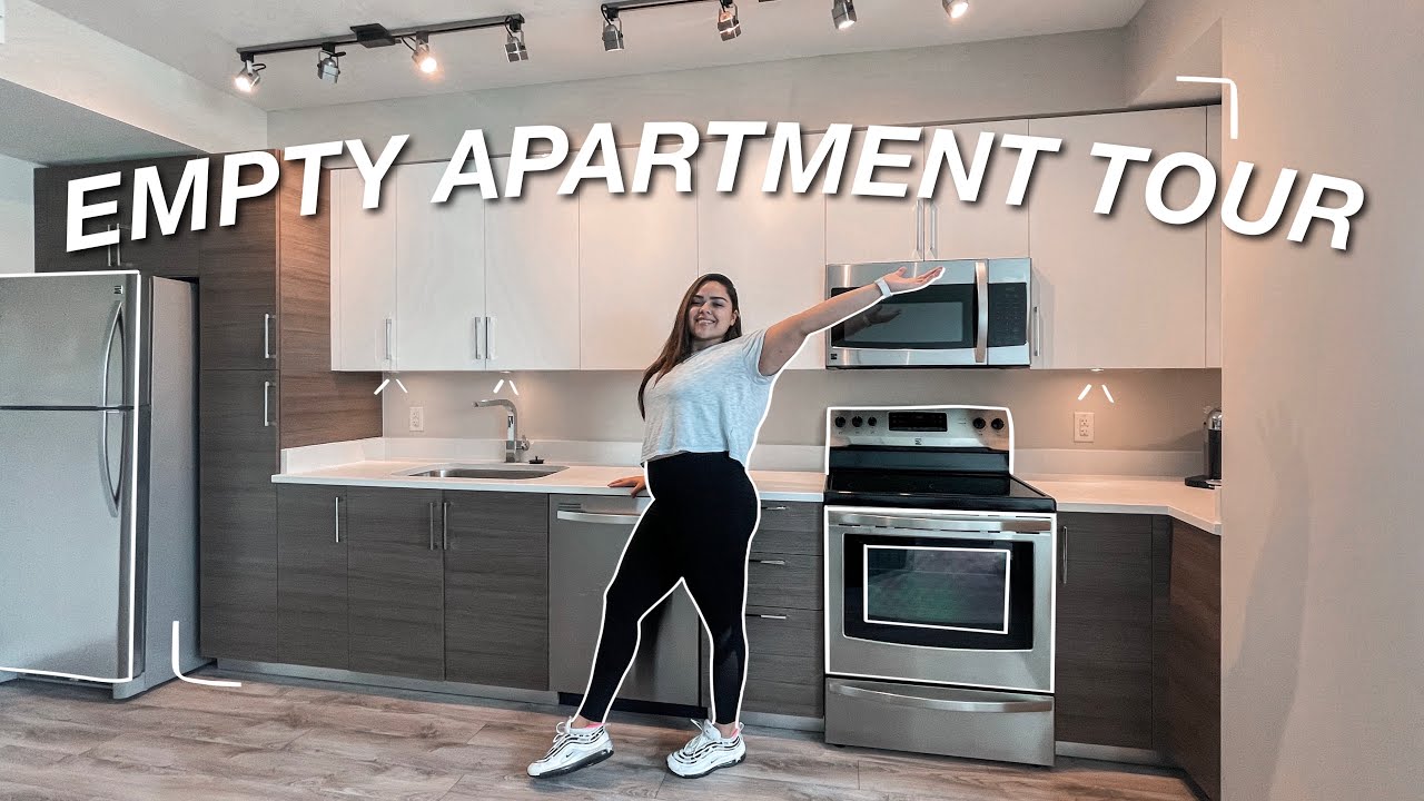EMPTY APARTMENT TOUR | 1 bedroom luxury apartment in Washington DC