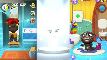 My Talking Tom | My Talking Angela | My Talking Tom 2 funny Android gameplay part 17