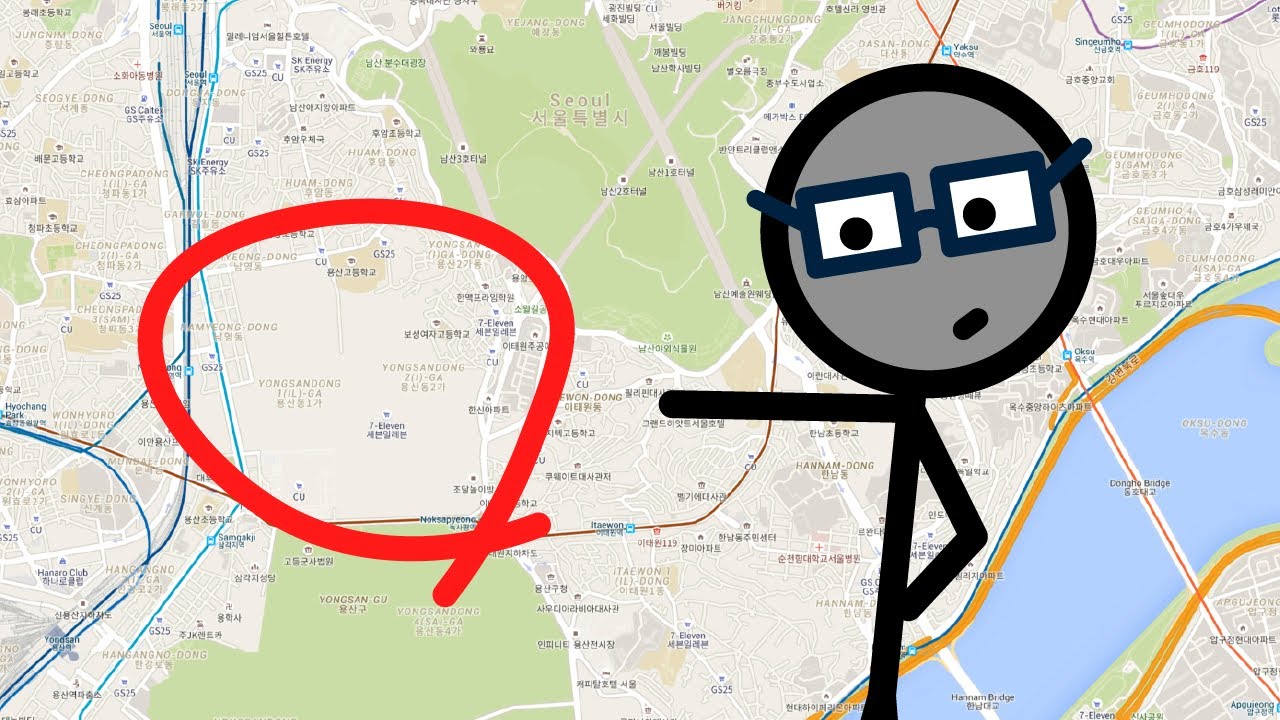 Why can't i use Google Maps in Seoul?