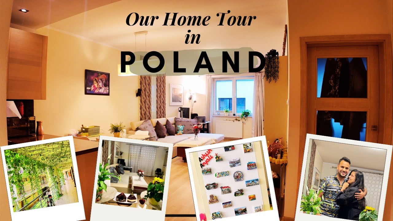 Наш тур по Польше | Сравнение индийских и польских домов | Аренда двухкомнатной квартиры | Видеоб...