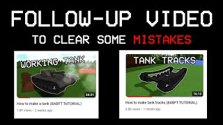 Tank and track follow-up + tank details tutorial