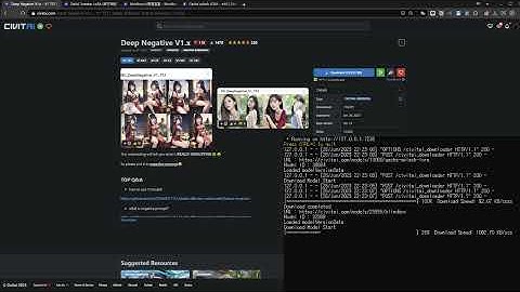 Civitai Downloader: Simplify and Speed Up Your Model Data File Downloads!
