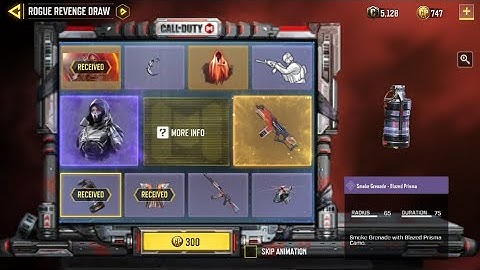 Call Of Duty Mobile - **Rogue Revenge Draw!!**4 Items & Fear and Embers Crate! - 1 EPIC Backpack!!**