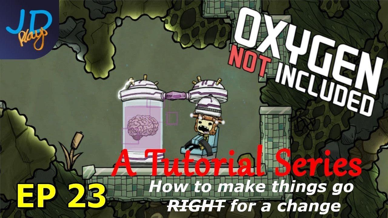 EP23 Polymer Press | The Tutorial - Oxygen Not Included gaming logo