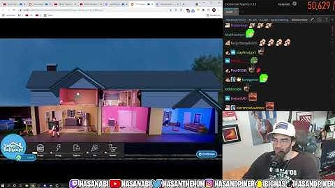 Jerma Dollhouse Roasts HasanAbi on House Drama