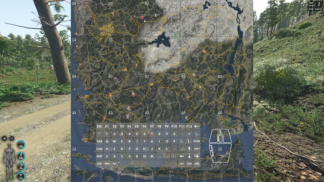 SCUM TIPS | How to open map and see yourself