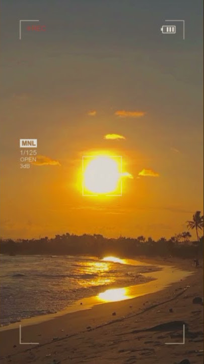 Cinematic Video Senja | Sunset 🍂✨🌅 #shorts