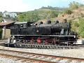 Locomotora de vapor 1.4.2 en la rotonda de Tua