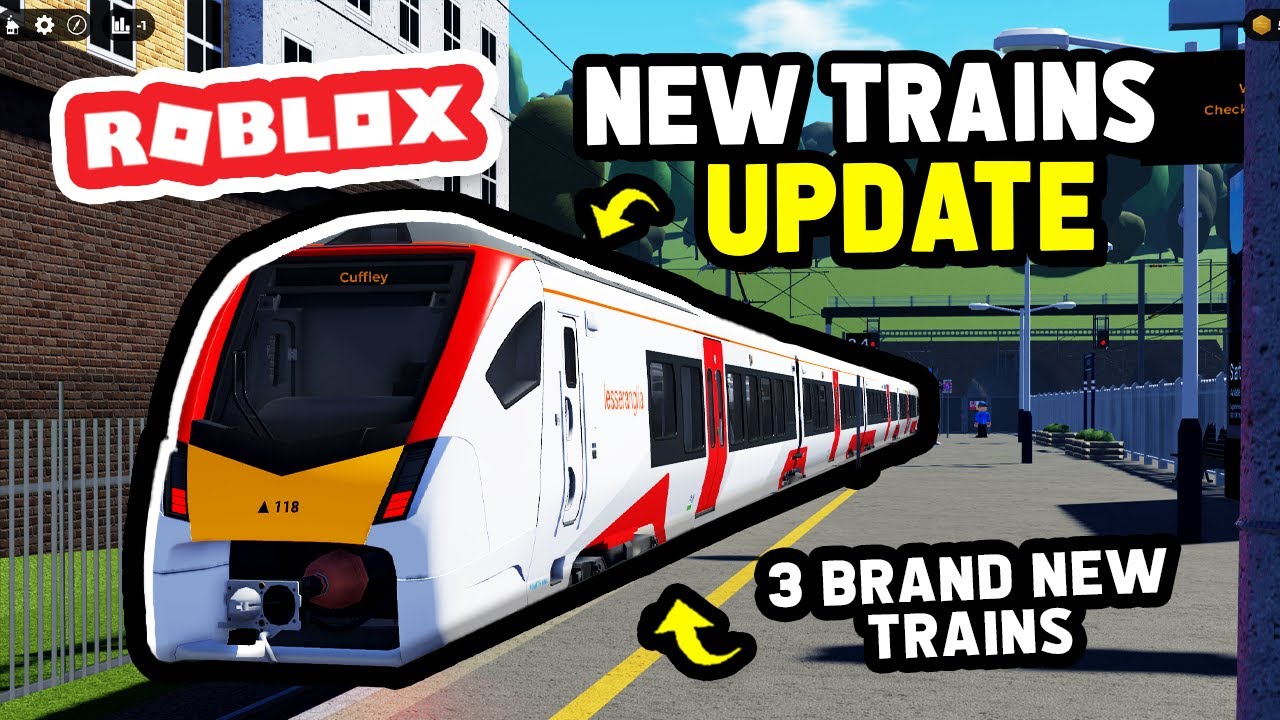 3 BRAND NEW TRAINS UPDATE In Roblox British Railway