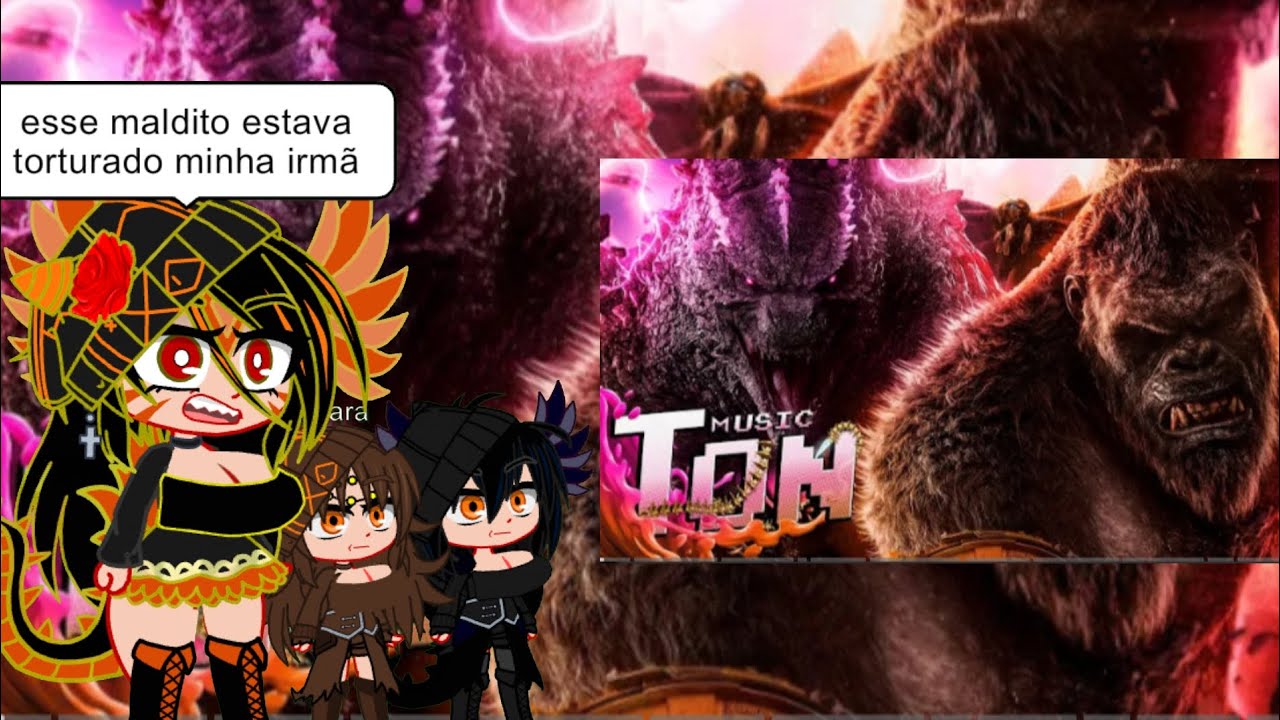 Kaijus Girls reagir rap Godzilla e Kong O Novo império (MONSTERVERSO)