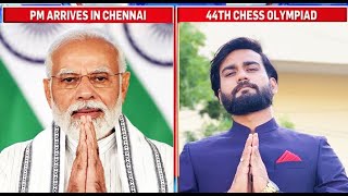 44th Chess Olympiad 2022 | Live Sand Art | Sarvam Patel | PM Narendra Modi | CM, Rajinikanth, Anand