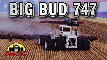 Kolik koní má traktor Big Bud 747?