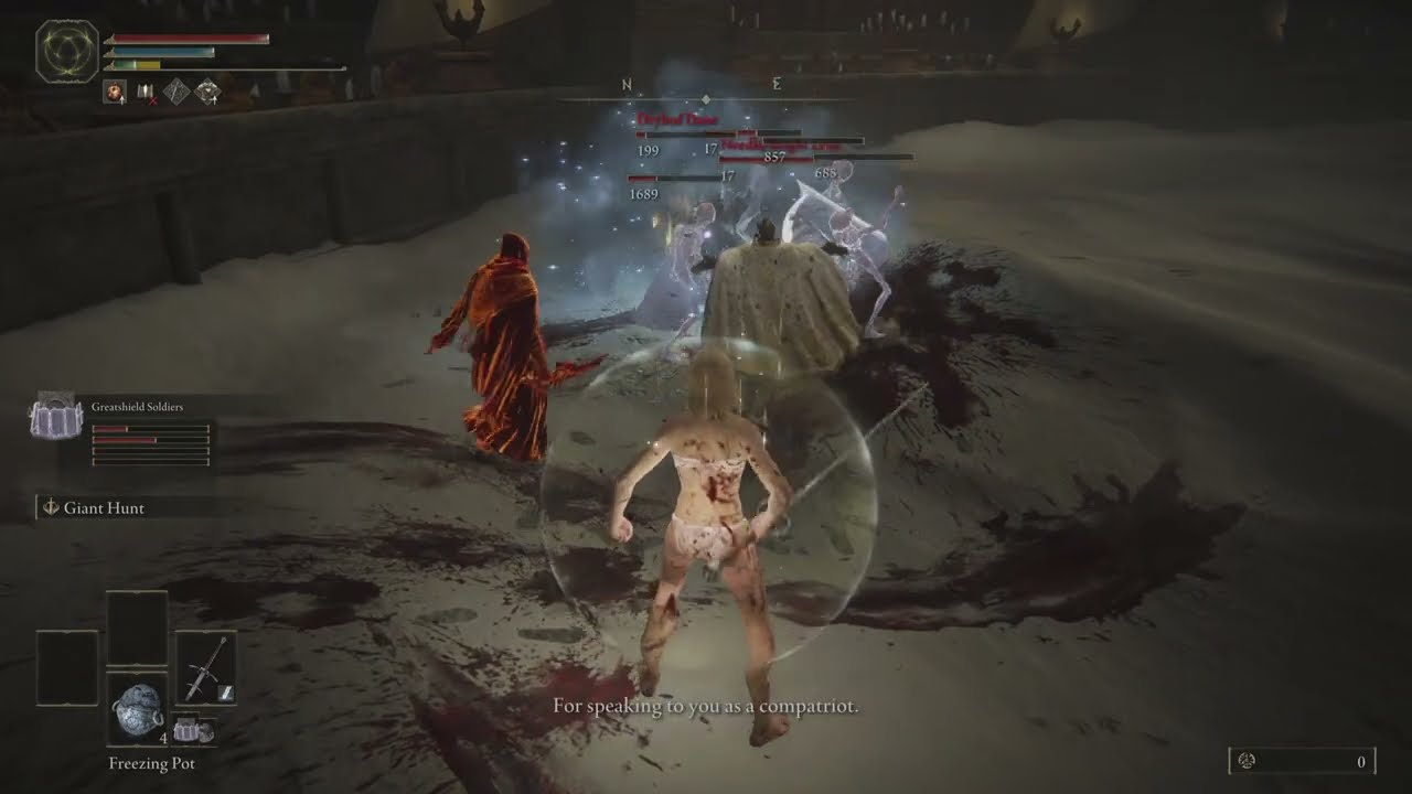 ELDEN RING- SOTE - How to cheese Leda and Friends at RL1 (No hit/No Scuda blessing)