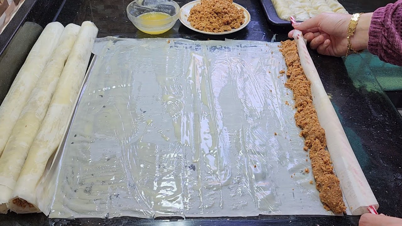 وجديها وسهلي على راسك أسهل وأسرع وألذ معسلة ممكن توجدي لرمضان 2025👌معسلات/بقلاوة