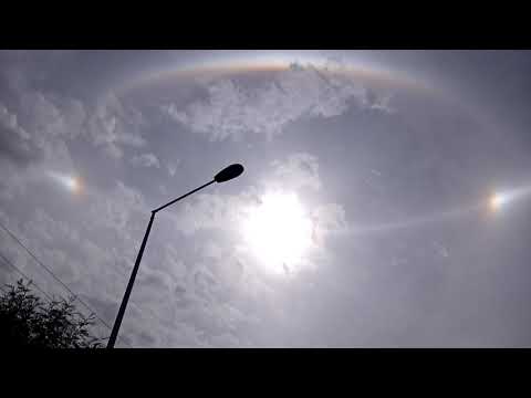 Three Sun Raising In Ethiopia Land