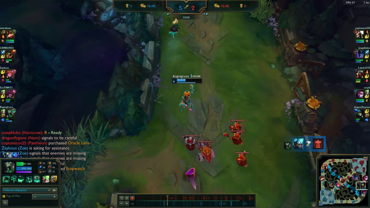 Pumpkinhead Fiddlesticks Skin Showcase (First Time Fiddlesticks in