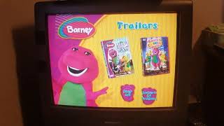 Barney Lets Go To The Farm 2005 Dvd Menu Walkthrough