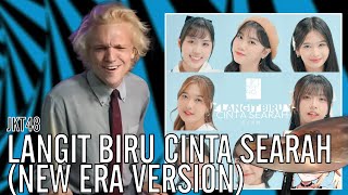 JKT48 - Langit Biru Cinta Searah (New Era Version) | Office Drummer [First Time Hearing]