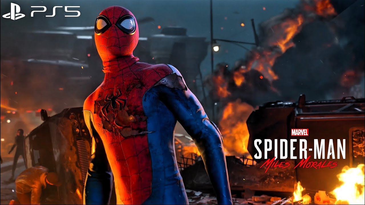 Marvel Spider Man | Train stopped. Signal lost. Time for Spider-Man to step   🕷️🚆 | PS4/PS5 4K