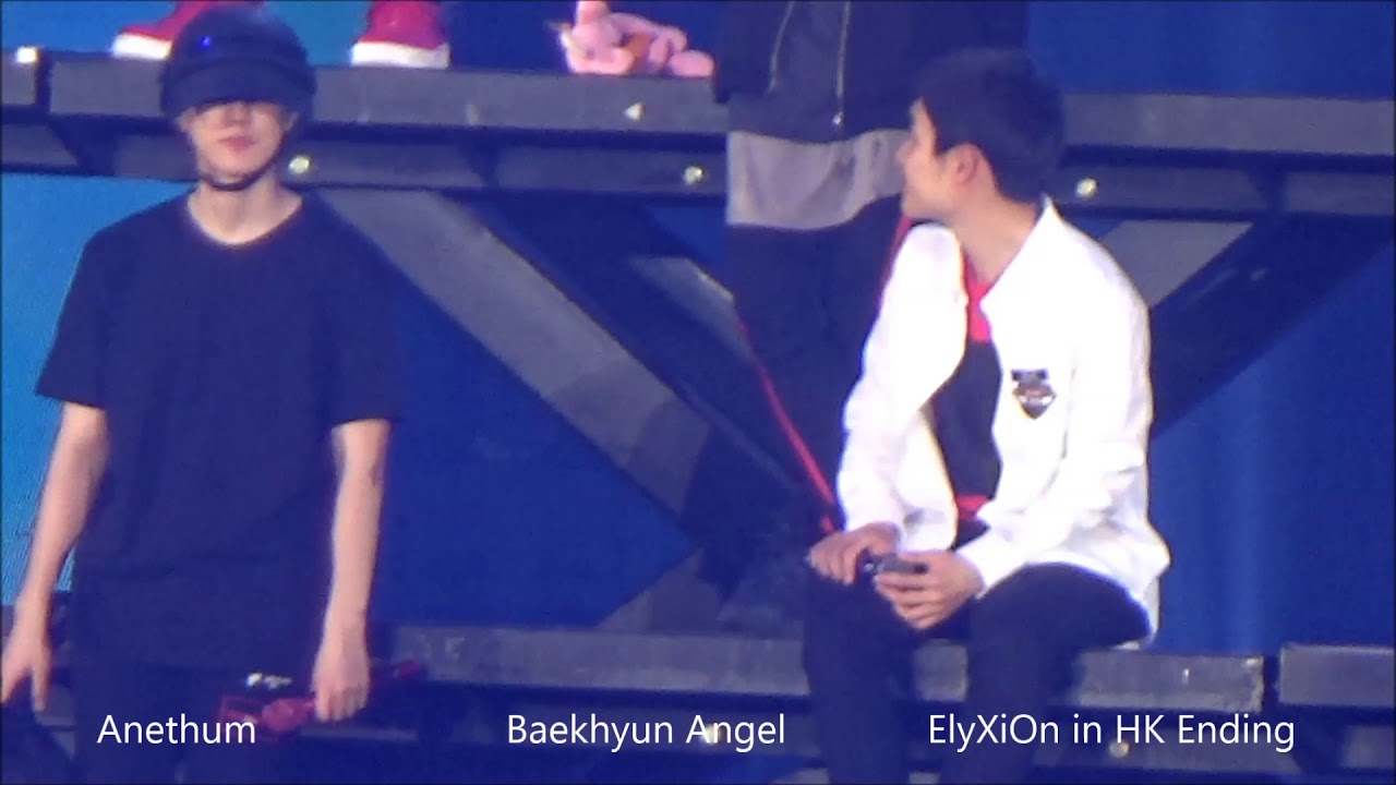 20180603 ElyXiOn in HK  BAEKHYUN 백현 FOCUS Angel Ending