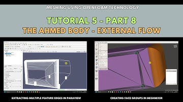 Meshing with snappyHexMesh | Tutorial 5-Part 8 | The ahmed body - External flow