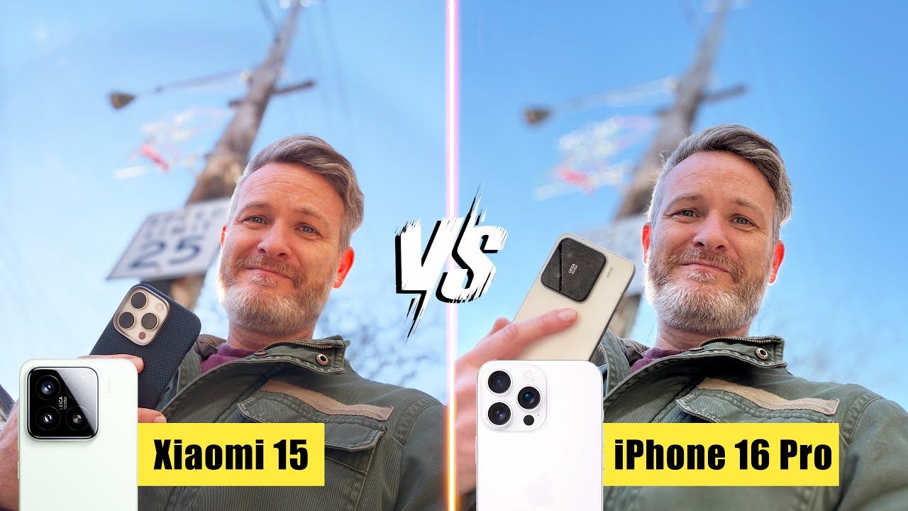 Xiaomi 15 versus iPhone 16 Pro camera comparison