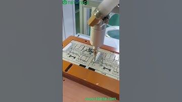 silicone glue dispenser machine  #factory #machine #automation