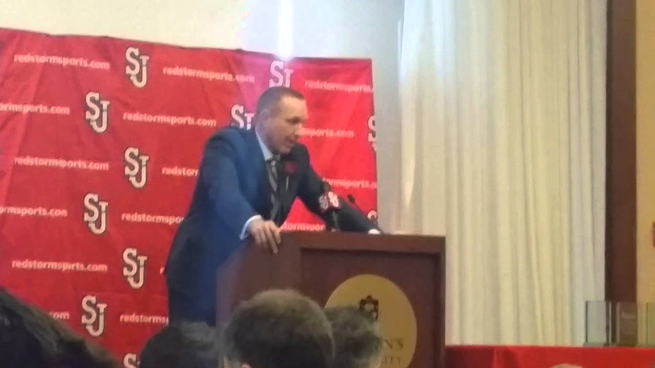 Chris Mullin SJU HOF acceotance speech